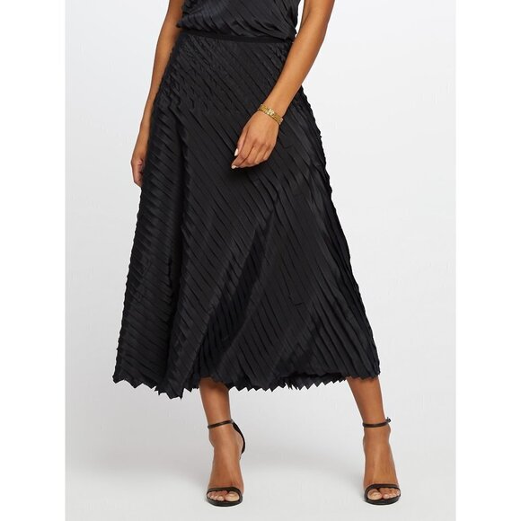 NIC+ZOE Dresses & Skirts - Nic + Zoe fiesta midi skirt black 0